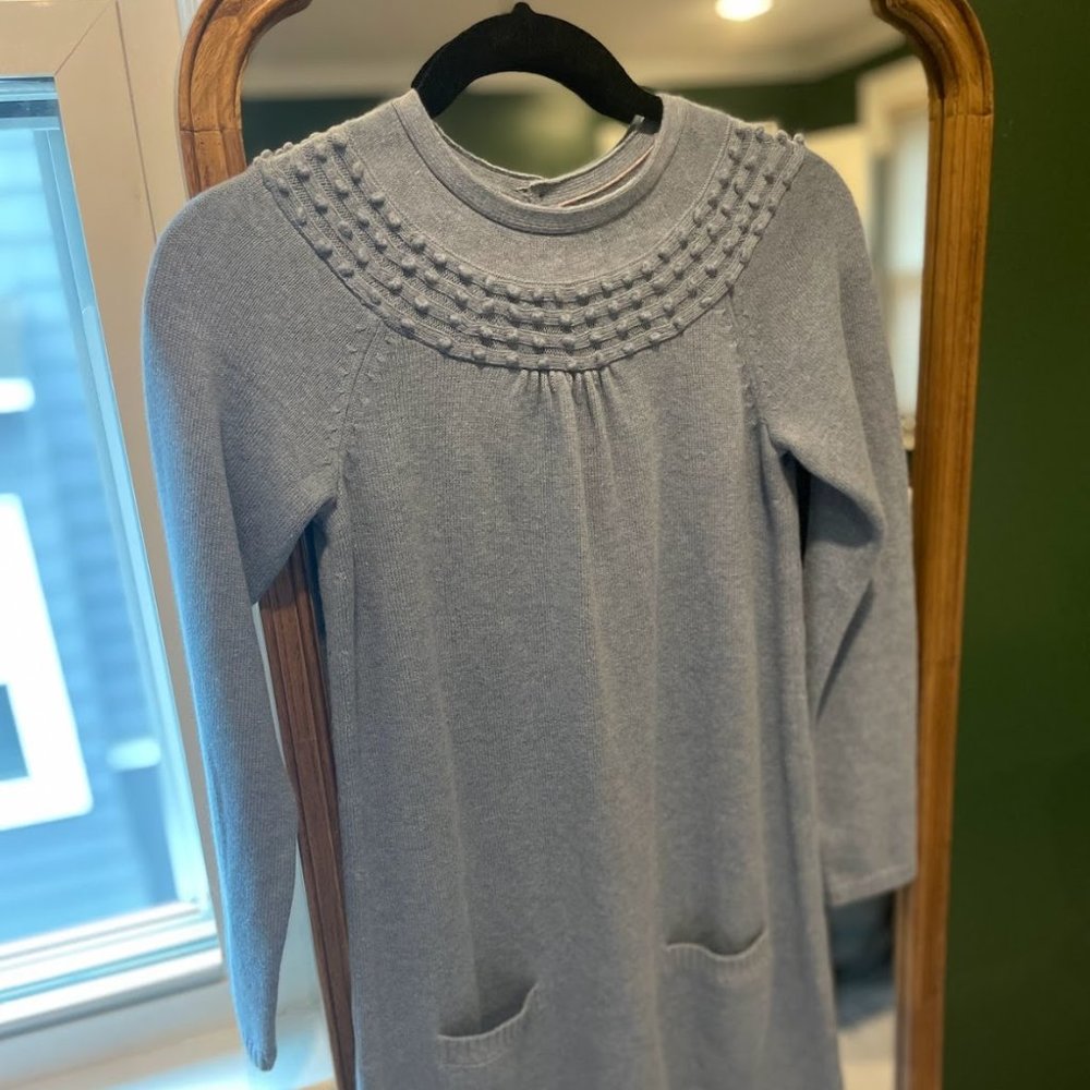 NWOT Jacadi Paris Periwinkle Knit Dress